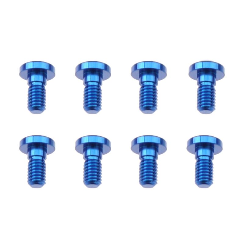 Revolution Design Aluminium-Zentrierschrauben M3x6mm AE-Blau (8 Stück) / RDRP0761-06