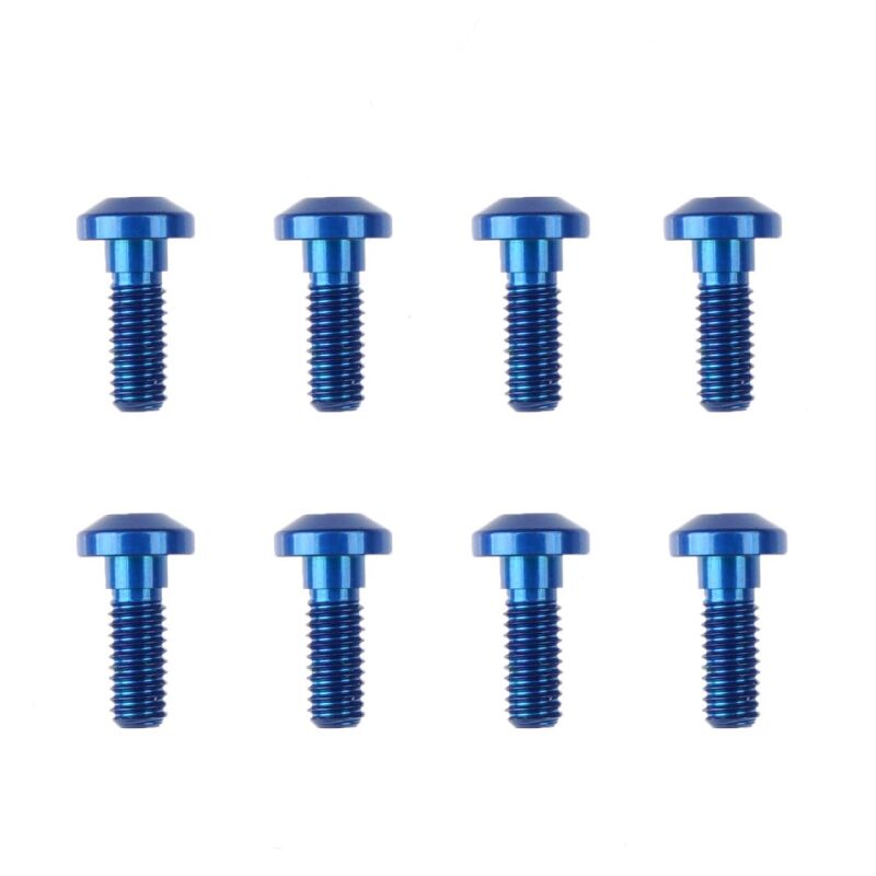 Revolution Design Aluminium Centering Screws M3x8mm (AE-Blue | 8pcs) / RDRP0761-08