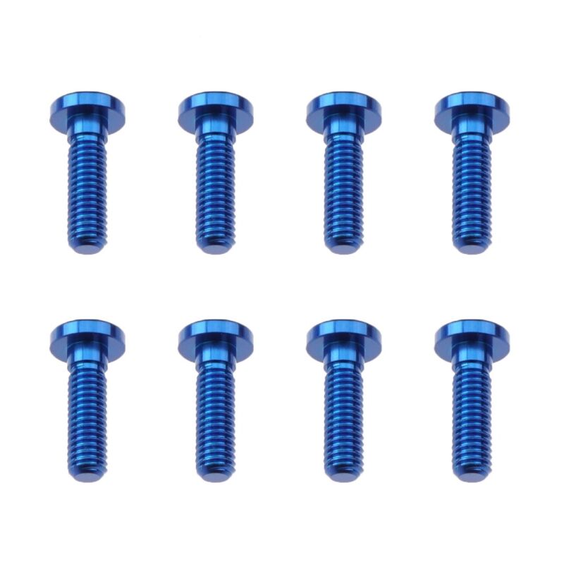 Revolution Design Aluminium Centering Screws M3x10mm (AE-Blue | 8pcs) / RDRP0761-10