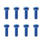 Revolution Design Aluminium Centering Screws M3x10mm (AE-Blue | 8pcs) / RDRP0761-10
