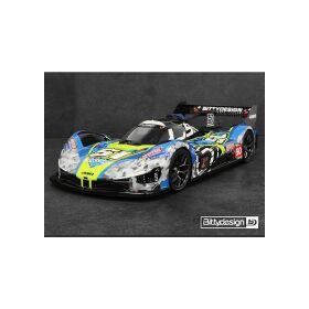 Bittydesign 499R 1/10 LMH 190mm Clear Body / BDLMH-190499R