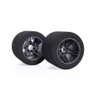 Matrix 1/8 Rear XTREME Five Carbon 35 Shore RC Model Tires (60mm | 75mm | 35Sh) / MX-8P35XTC