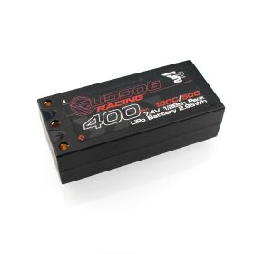 RUDDOG Racing RR2 LiPo Akku 400mAh 7.4V 2S 100C 1:28 Pack...