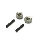 Exotek Twist Nuts Rändelmuttern M3 Aluminium 2 Stück gunmetal / EXO1191GUN