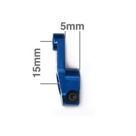 Exotek AE Heavy Duty Servo Horn, 7075 F/25 (Blue) / EXO1547BLU