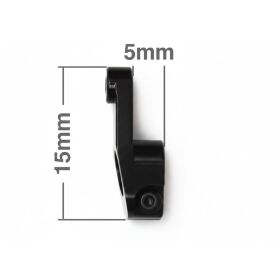 Exotek Heavy Duty Servohorn 7075 Aluminium 25 Zähne schwarz / EXO1547BLK