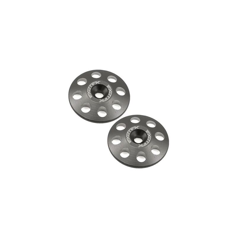 Exotek XL Wing Buttons 22mm 1:8 Aluminium 2 Stück gunmetal / EXO1665GUN