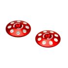 Exotek XL Wing Buttons 22mm 1:8 Aluminium 2 Stück rot / EXO1665RED