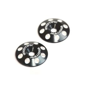 Exotek Flite Wing Buttons V2, 6061 (2pcs | Black) /...