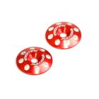 Exotek Flite Wing Buttons V2, 6061 (2pcs | Red) / EXO1678RED