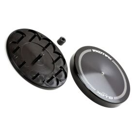 Exotek G.lok Gear Locker, 6061 Deluxe Pinion And Spur Gear Case With Parts Tray (Black) / EXO1700BLK
