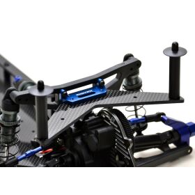 Exotek Carbon-Karosseriehalter hinten +28 mm für Traxxas Slash 2WD / EXO1981