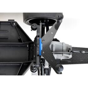 Exotek Carbon-Karosseriehalter hinten +28 mm für Traxxas Slash 2WD / EXO1981