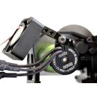 Exotek Mini-Lüfterhalterung 20 mm Klemmhalter Aluminium schwarz / EXO2160BLK