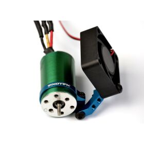 Exotek Mini-Lüfterhalterung 20 mm Klemmhalter Aluminium blau / EXO2160BLU
