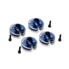 Exotek Federteller Aluminium geklemmt für Traxxas Ultra Stoßdämpfer 4 Stück / EXO2219