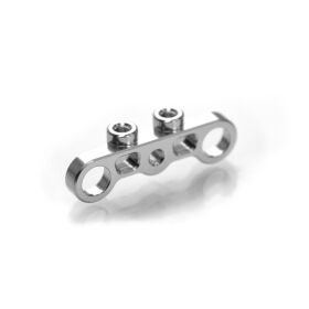 Exotek Tamiya BBX BB01 HD Steering Rack, Alloy (Silver) /...