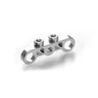 Exotek Tamiya BBX BB01 HD Steering Rack, Alloy (Silver) / EXO2235