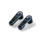 Exotek Team Associated B7.1 HD Lenkhebel Aluminium schwarz-blau eloxiert / EXO2241