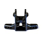 Exotek Team Associated B7.1 HD Kugelkopfhalter vorn Aluminium 7075 schwarz-blau / EXO2245