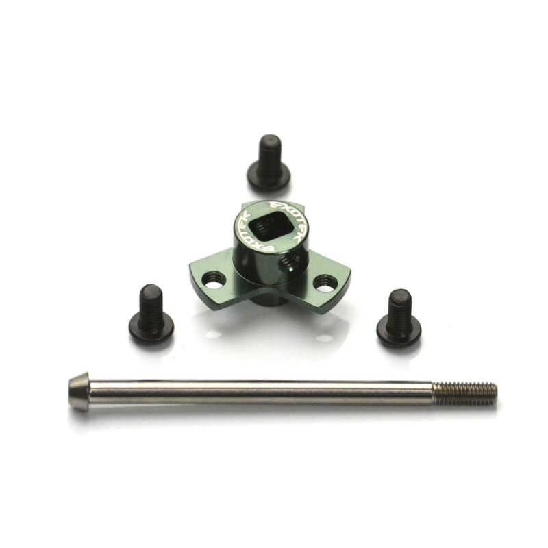 Exotek Mugen MSB1 Locked Spur Mount Set W/ Titanium Bolt, For The Stock MSB1 Shaft / EXO2258