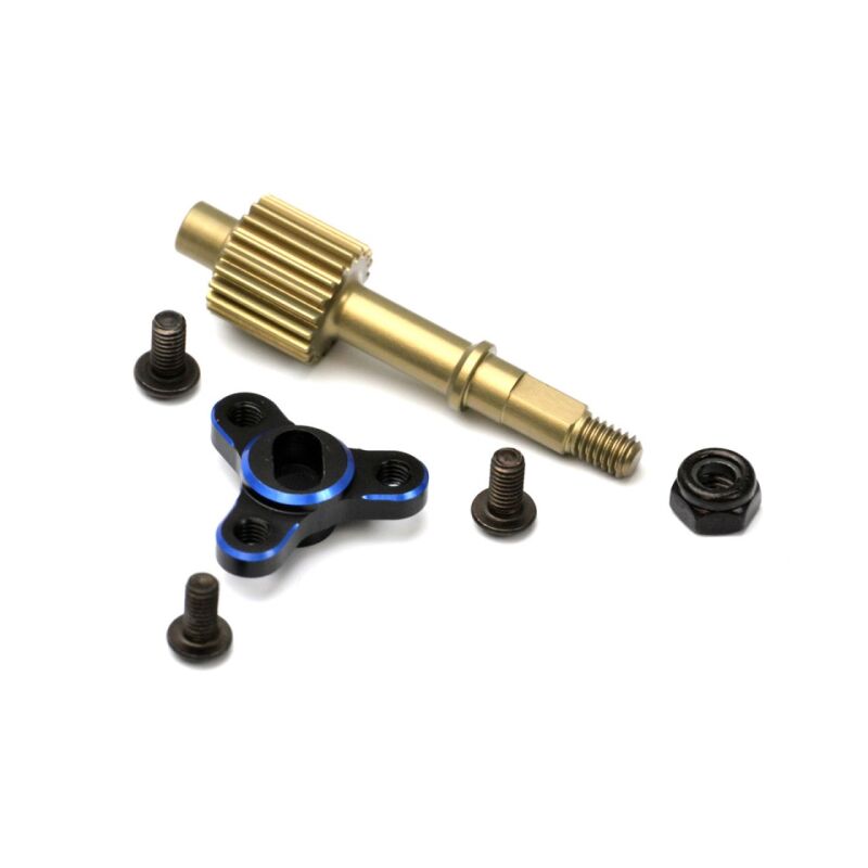 Exotek Associated B7 | B7.1 Flite Direct Spur Mount Shaft Set, 7075 Extra Lightweight / EXO2263