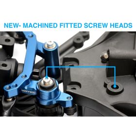 Exotek Associated MT10 / PRO4 SC10 HD Steering Set, 7075 With Bearings / EXO2266