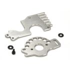 Exotek Associated MT10 / PRO4 SC10 HD Motor Cooling Plate Set, Stainless Steel / EXO2271