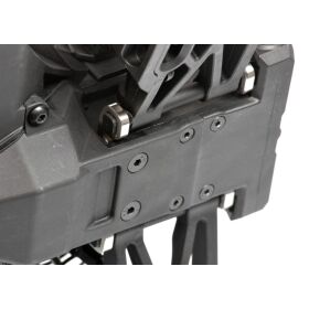 Exotek Associated MT10 / PRO4 SC10 HD Arm Mount Set(2pcs), Stainless Steel / EXO2272