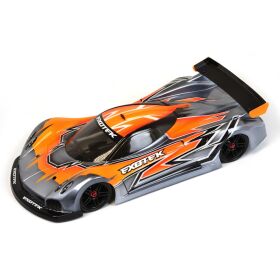 Exotek Pzero R 1:10 USGT Karosserie 194 mm, Lexan klar unlackiert inkl. Heckflügel / EXO2288