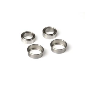 Exotek Tamiya F1 1/4" Axle Adapter Bearings Set, For...