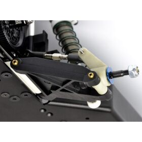 Exotek Schwingenstifte geschraubt (4 Stück) hinten, Stahl nitriert, für Team Associated RC10 Classic & RC10 4WD / EXO2359