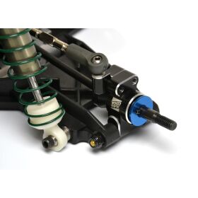 Exotek Schwingenstifte geschraubt (4 Stück) hinten, Stahl nitriert, für Team Associated RC10 Classic & RC10 4WD / EXO2359