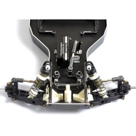 Exotek HD Chassis-Abstützungen Titan (2 Stück) schwarz glänzend, für Team Associated RC10 Classic & RC10 4WD / EXO2362