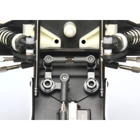 Exotek Associated RC10 HD Steering Cranks, 7075 For Use With M3 Ball Studs / EXO2364