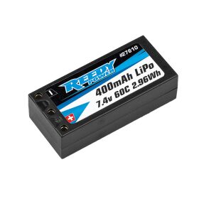 Reedy Power 400mAh 60C 7.4V 1:28 Stick Battery / AE27610