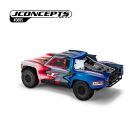 JConcepts F2 Short Course Karosserie für Arrma Mojave Grom Clipless, vorgeschnitten, klar / JCO0695
