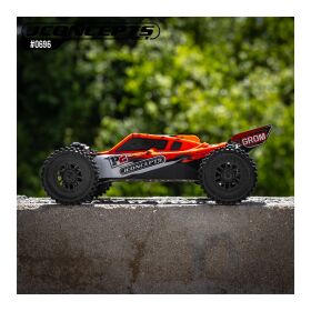 JConcepts P2 Buggy Karosserie für Arrma Typhon Grom Clipless, vorgeschnitten, klar / JCO0696