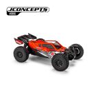 JConcepts P2 Buggy Karosserie für Arrma Typhon Grom Clipless, vorgeschnitten, klar / JCO0696