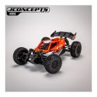 JConcepts P2 Buggy Karosserie für Arrma Typhon Grom Clipless, vorgeschnitten, klar / JCO0696