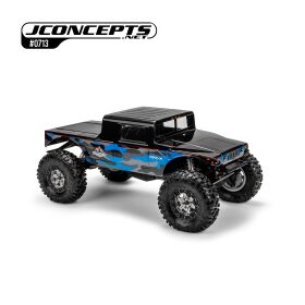 JConcepts APC-X Scale Crawler Karosserie für 313 mm Radstand, vorgeschnitten, klar / JCO0713
