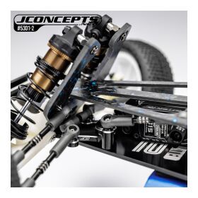 JConcepts Aluminium-Lenkungsset für Team Associated RC10 1989 Stealth blau / JCO5301-1