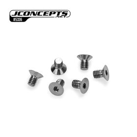 JConcepts - 8/32" x 1/4" FHCS Titanium screw,...