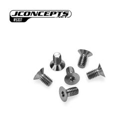JConcepts - 8/32" x 5/16" FHCS Titanium screw,...