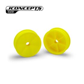 JConcepts Mono - RC10 2.0" front wheel, Gelb - 2pc...