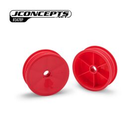 JConcepts Mono - RC10 2.0" front wheel, retro pink -...