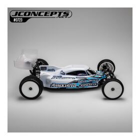 JConcepts Striker Buggy Karosserie für Team Associated RC10B7, leichte Ausführung, inkl. 6.5" Heckflügel, klar / JCO0723L