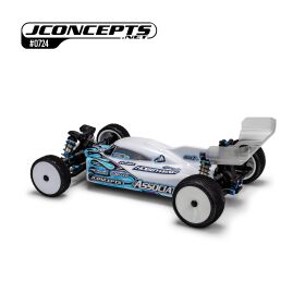 JConcepts Striker Buggy Karosserie für Team Associated RC10B84, leichte Ausführung, inkl. 6.5" Heckflügel, klar / JCO0724L