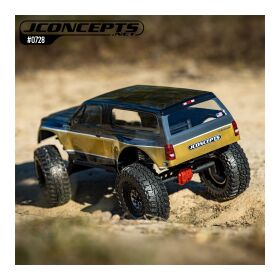 JConcepts 2003 Chevy K5 Blazer Trophy Truck Crawler Karosserie 1:10 für Axial SCX10 III mit Beams-Umbau, klar / JCO0728