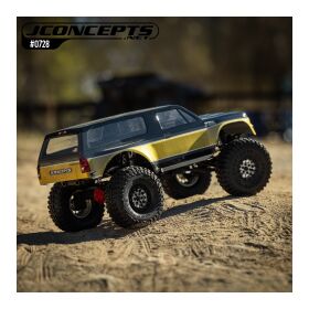JConcepts 2003 Chevy K5 Blazer Trophy Truck Crawler Karosserie 1:10 für Axial SCX10 III mit Beams-Umbau, klar / JCO0728